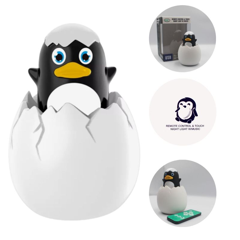 GENERICO - Lámpara de dinosaurios Led Recargable 130 canciones - PENGUIN