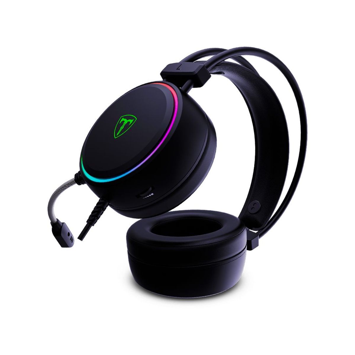 T-DAGGER - Audifono Gamer T-Dagger T-RGH304 SONA RGB Negro