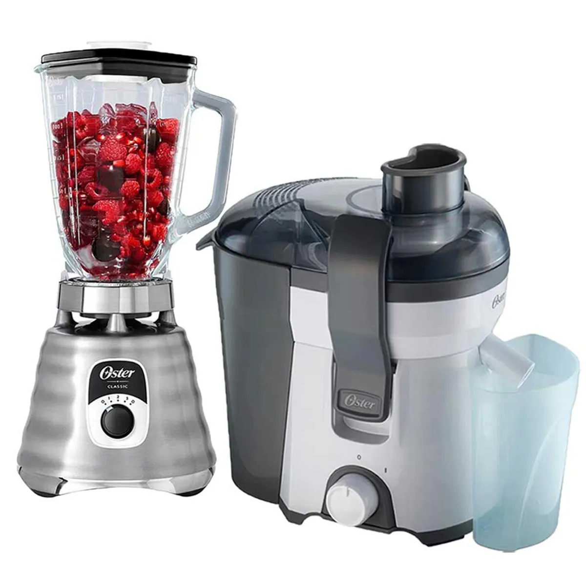 OSTER - Combo Licuadora BLST4655Z Extractor FPSTJE316W