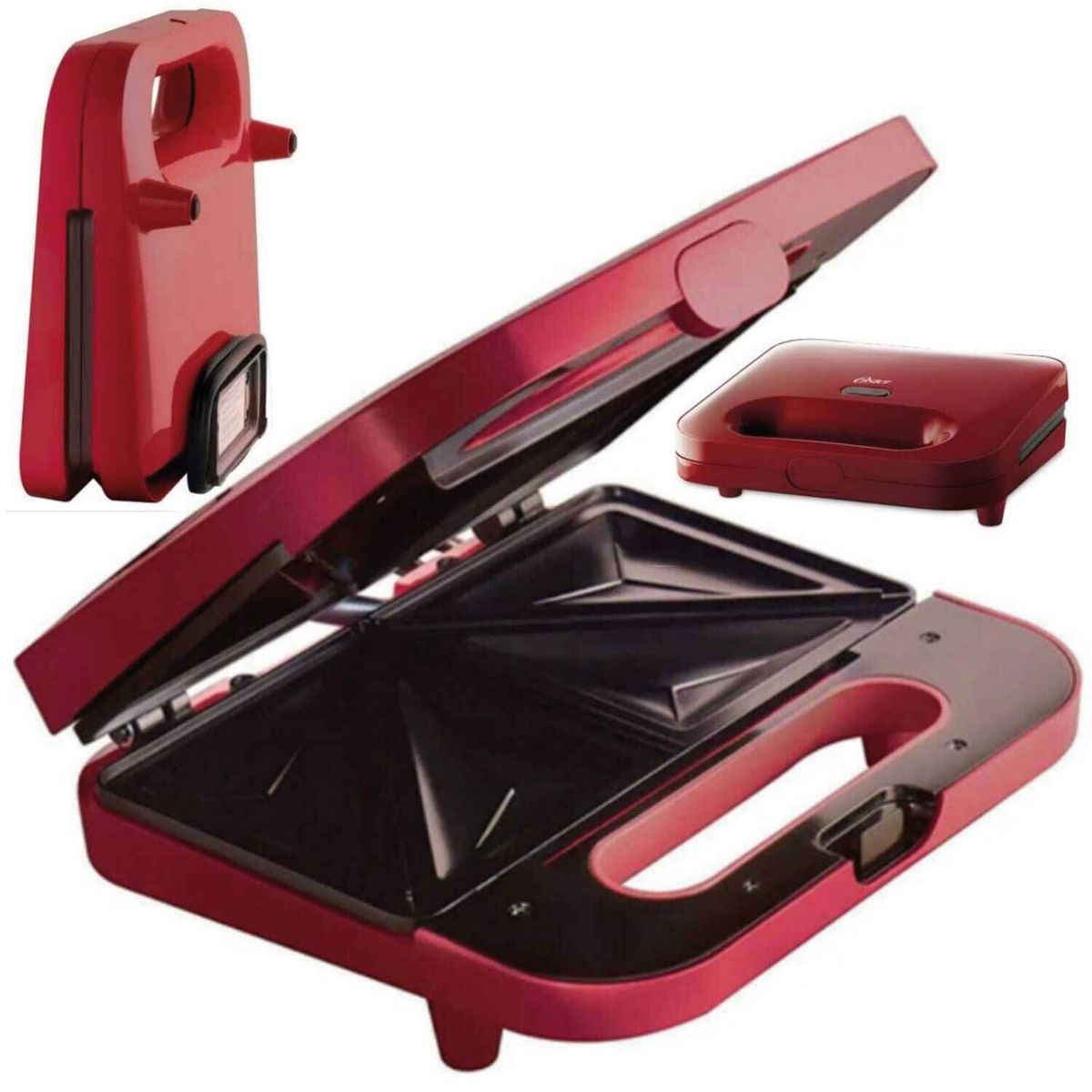 OSTER - Sandwichera OSTER 750w CKSTSM2885R - ROJO