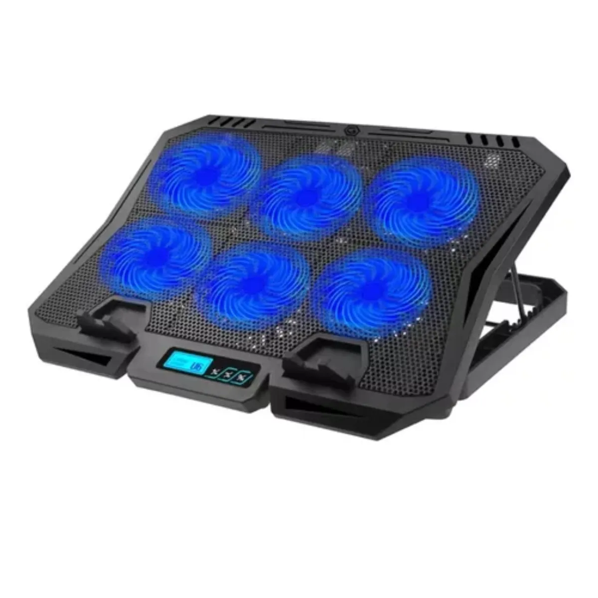SEISA - Cooler Ventilador Para Laptop y Notebook 6 Ventiladores X6A