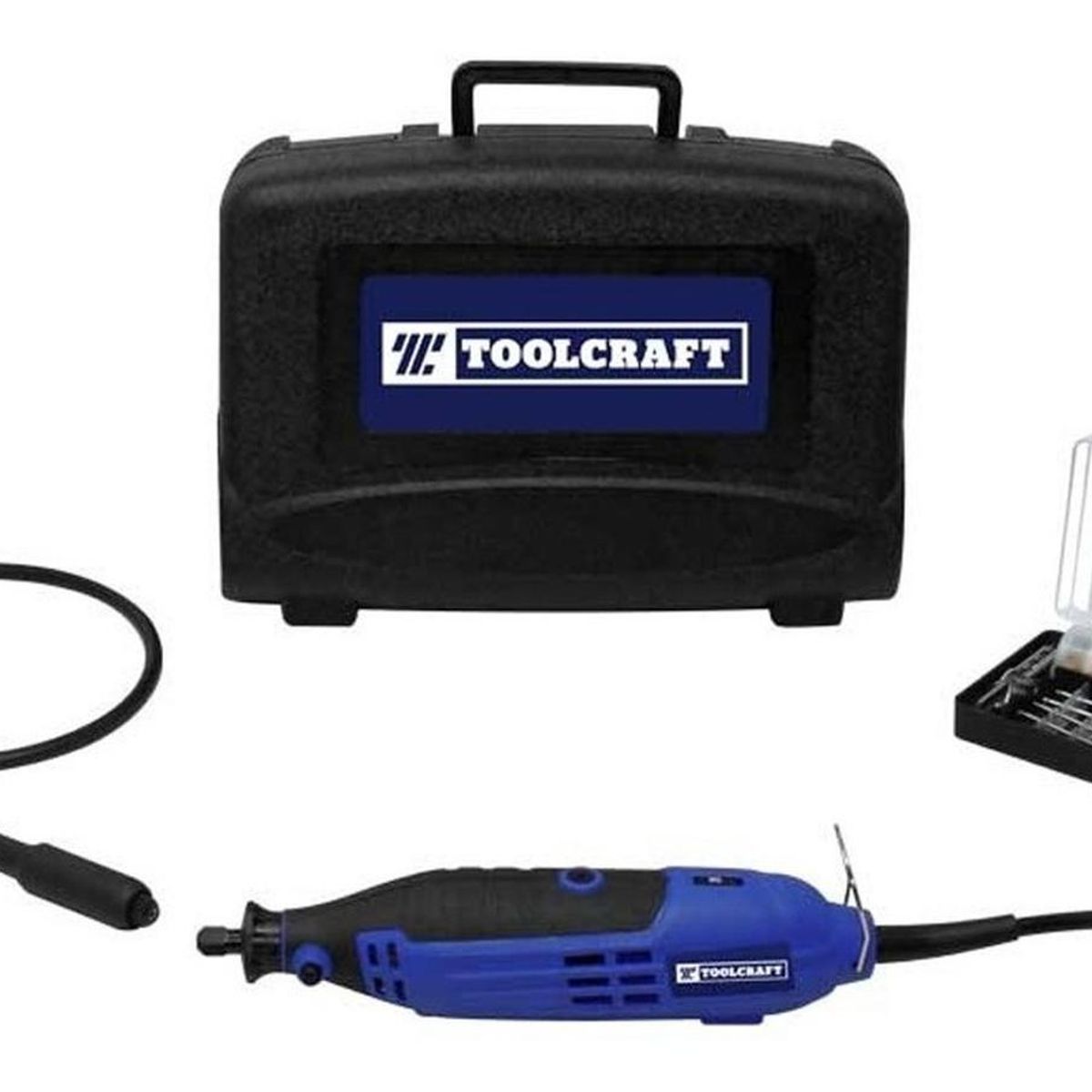 TOOLCRAFT - Minitorno 1/8" 150 W + 40 Accesorios Toolcraft TC9141