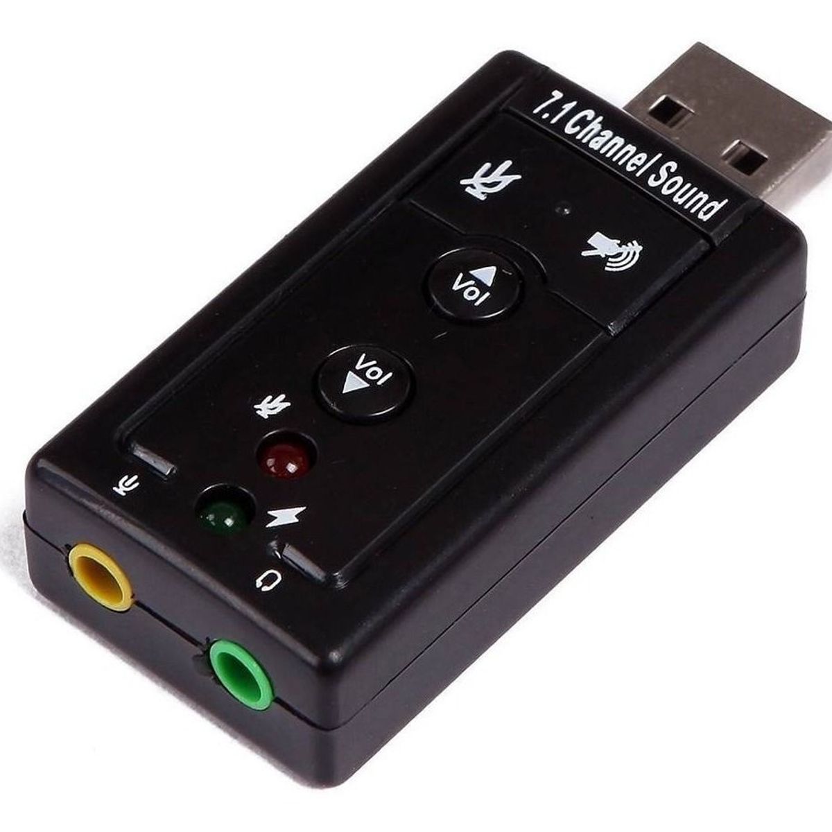GENERICO - Tarjeta Sonido Usb 7.1  Plug And Play
