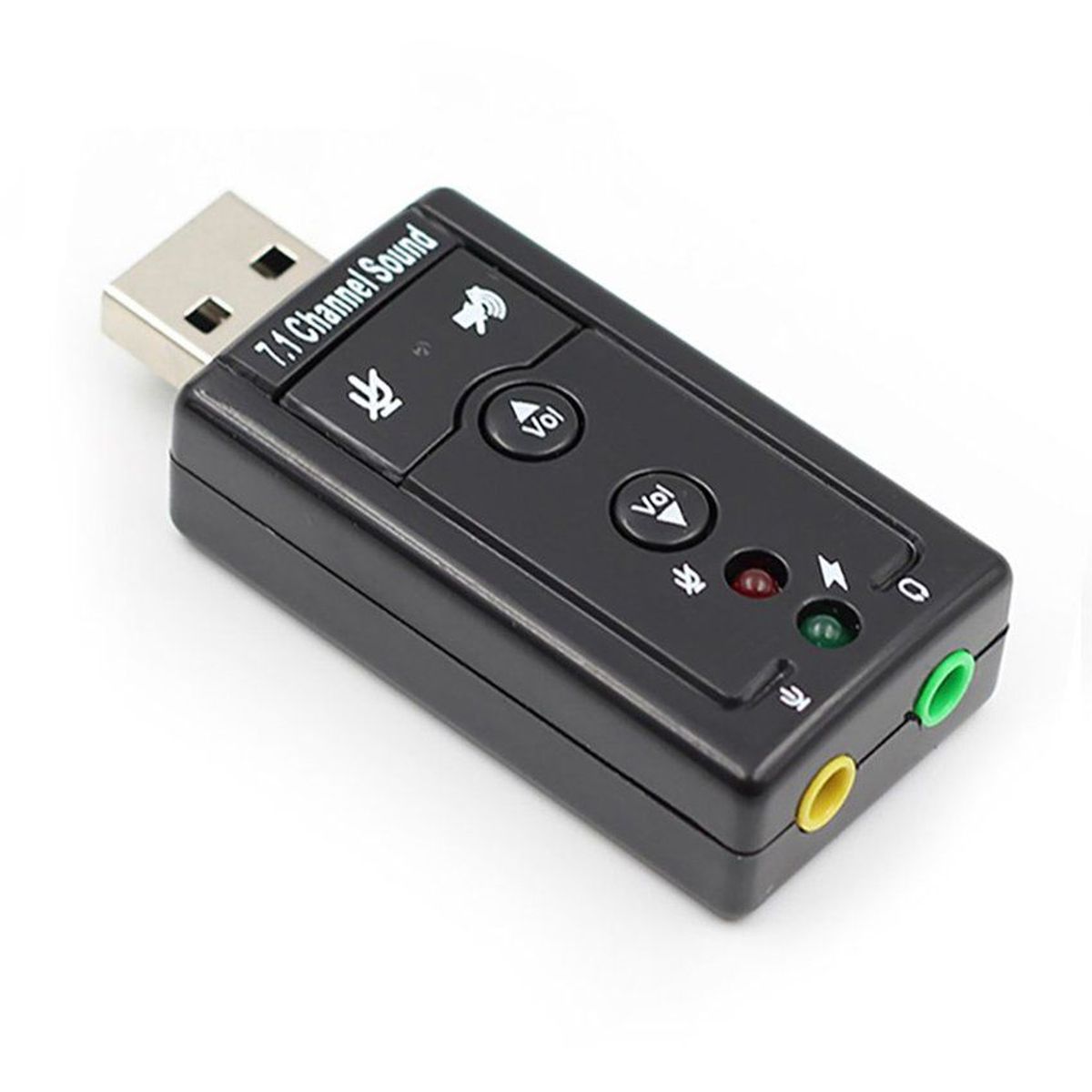 GENERICO - Tarjeta Sonido Usb 7.1  Plug And Play