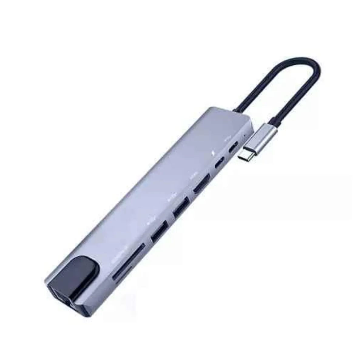 GENERICO - Adaptador HUB 8 en 1