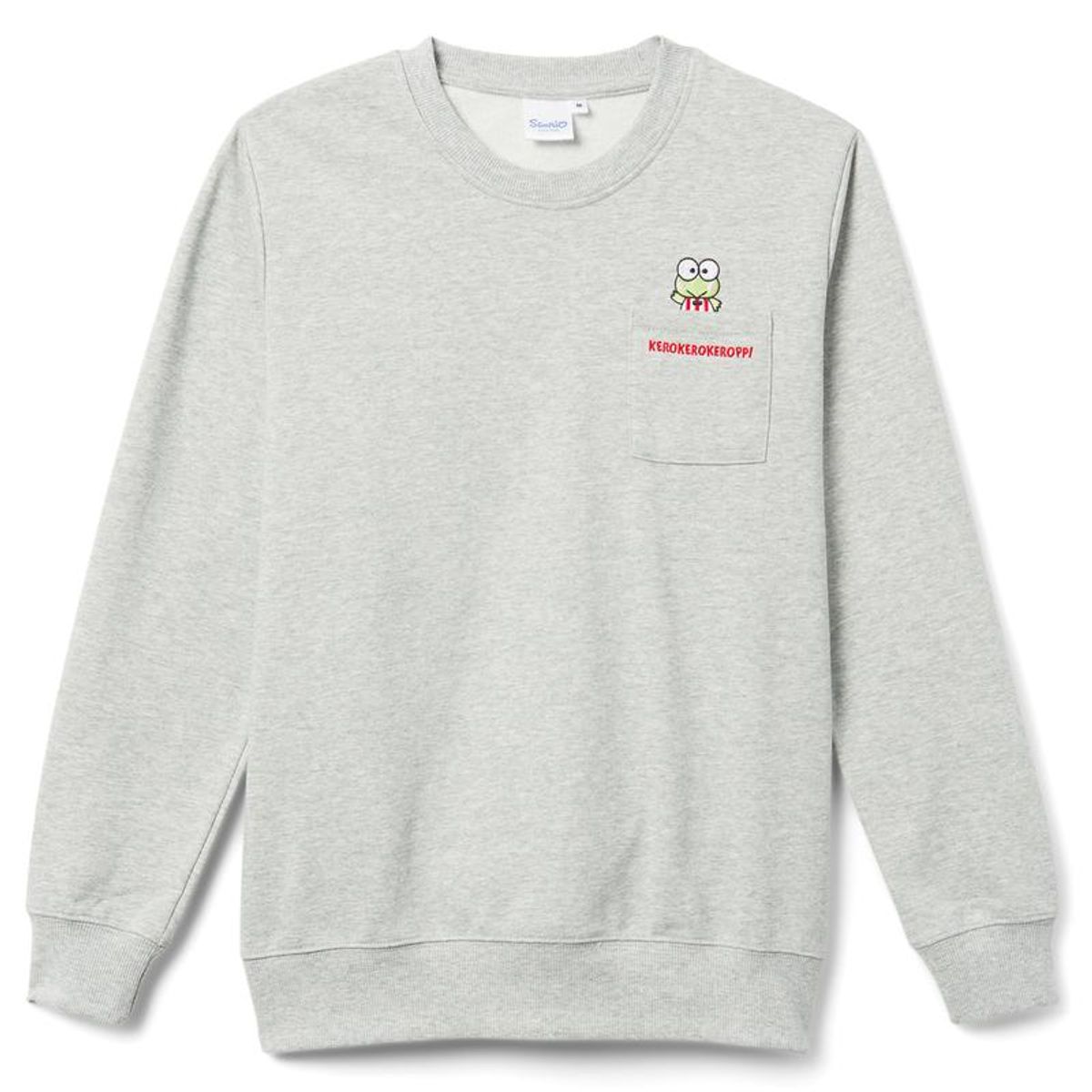 SANRIO - Sanrio - Polera Keroppi Gray Pocket Talla M