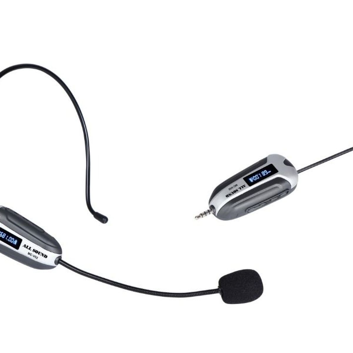 GENERICO - Microfono Karaoke Inalambrico Profesional Recargable UHF MC-V02