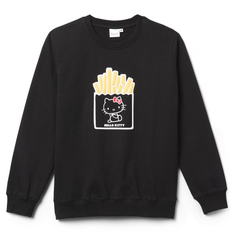 SANRIO - Polera Hello Kitty French Fries Black Talla S