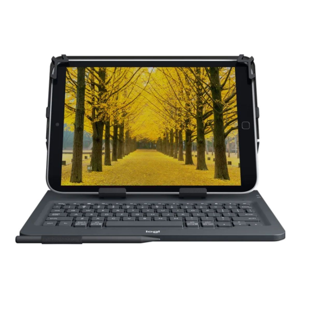 LOGITECH - Teclado Logitech Universal Folio 9 A 10 Bluetooth Black