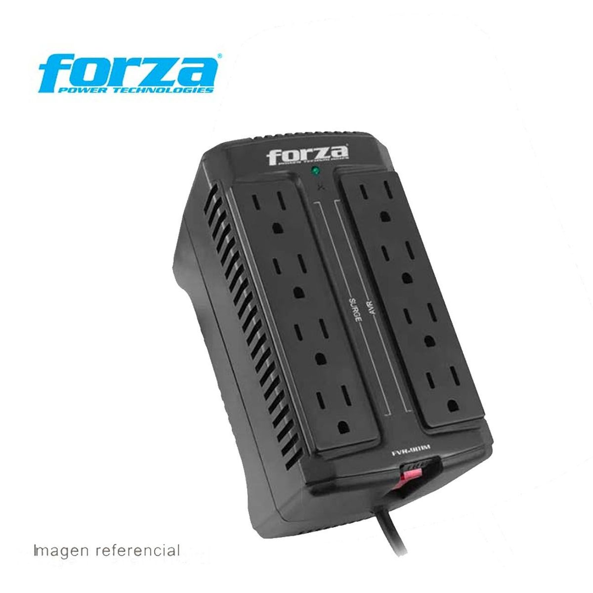 FORZA - Estabilizador Forza 900VA FVR-902 450W 8 Tomas 220V