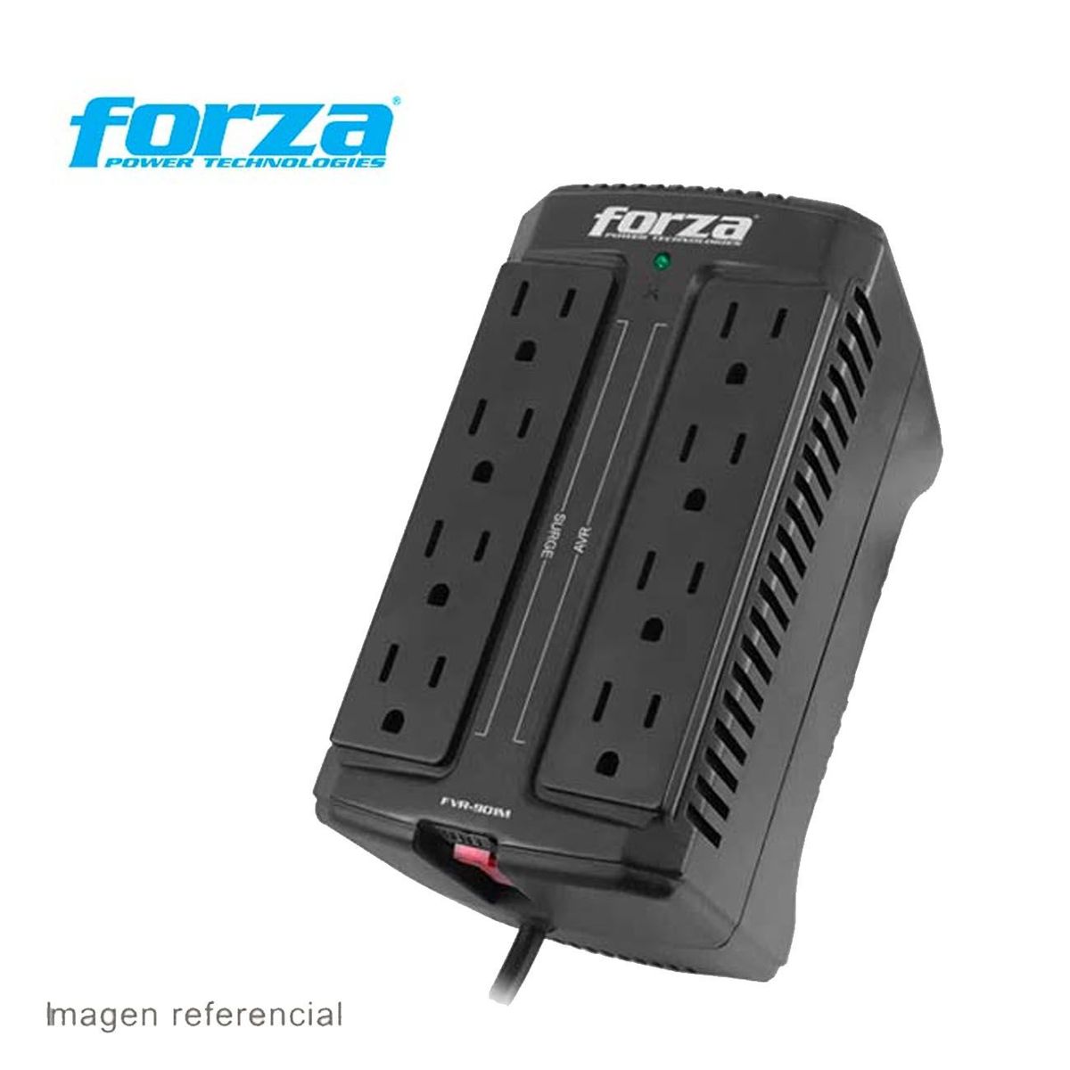 FORZA - Estabilizador Forza 900VA FVR-902 450W 8 Tomas 220V