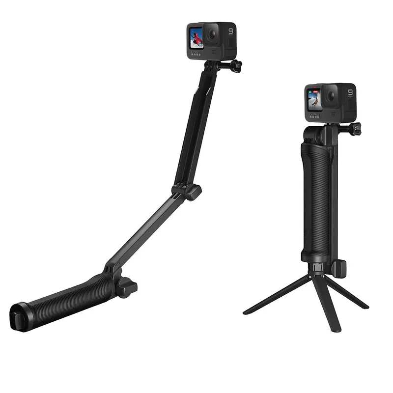 SHOOT - Monopod 3-Way Tripode palo extensible para Gopro Hero 13 12 11 Black