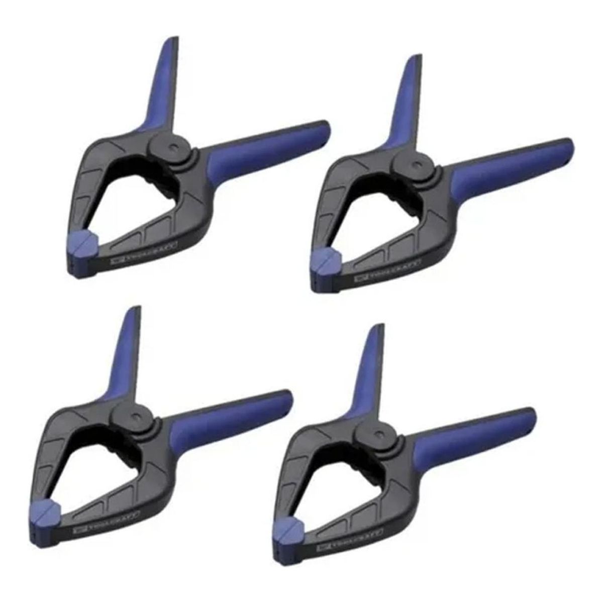 TOOLCRAFT - Set de Prensa De Resorte Carpintería 2" 10 Kg x 4 Und CO-TC5299-002