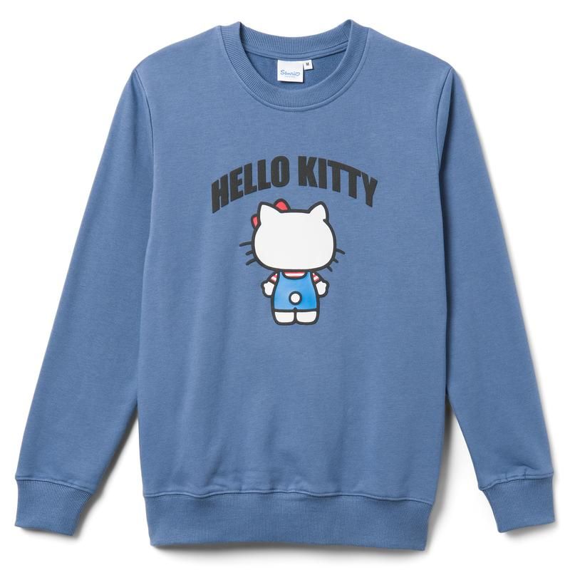 SANRIO - Polera Hello Kitty Back Blue Talla S