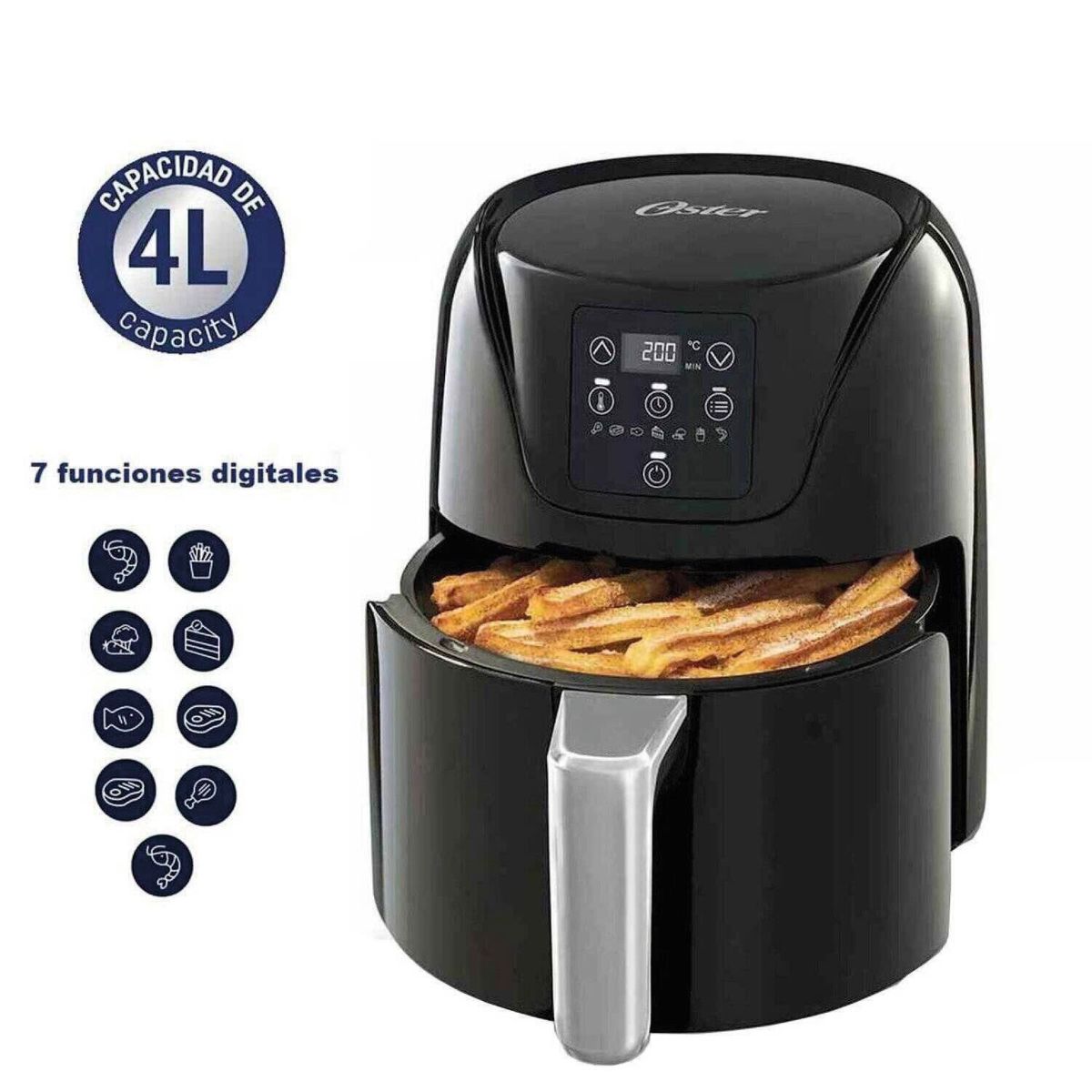 OSTER - Freidora de aire digital oster  4 Lt. CKSTAF40D