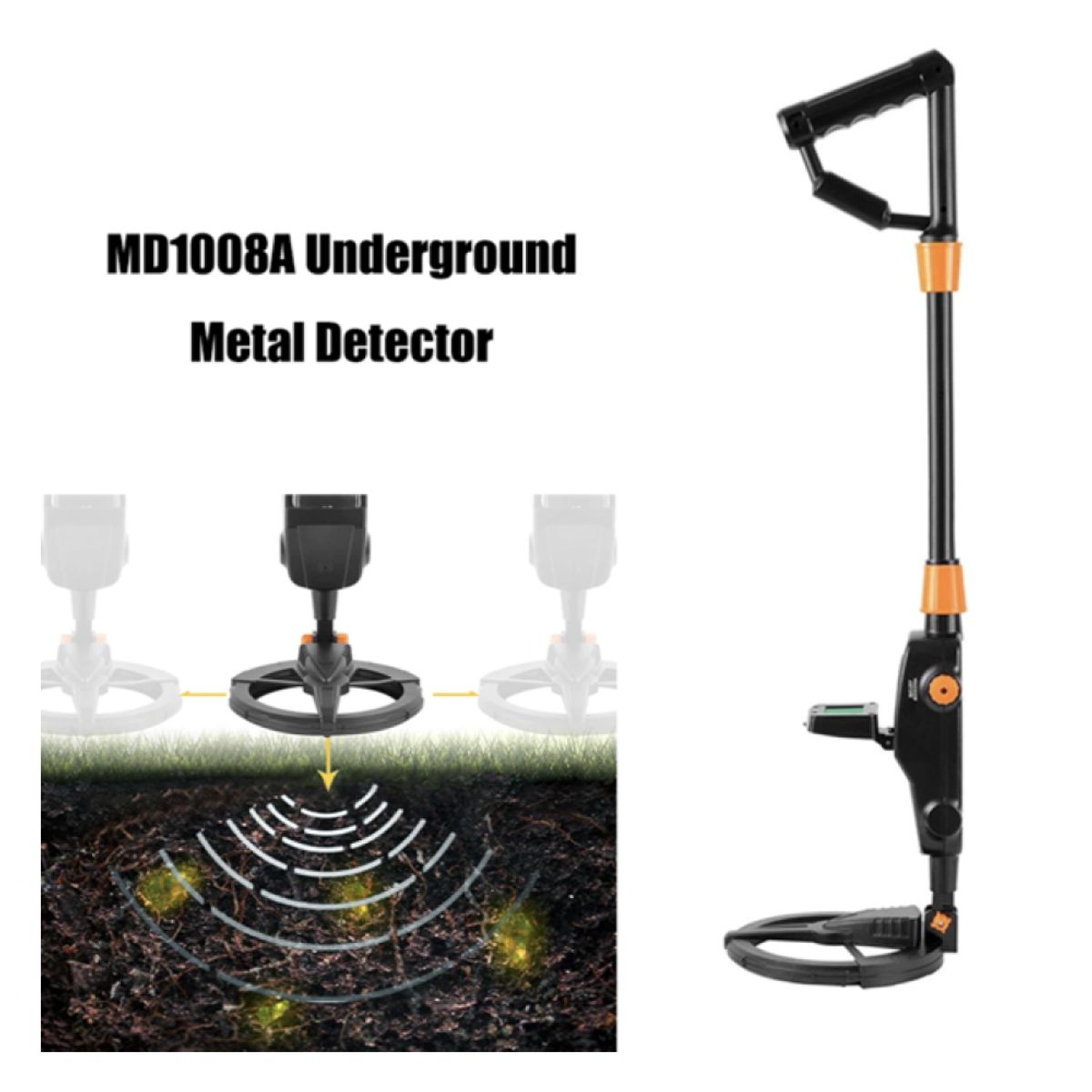 GENERICO - Detector de Metales Plata Oro Buscador de Tesoros