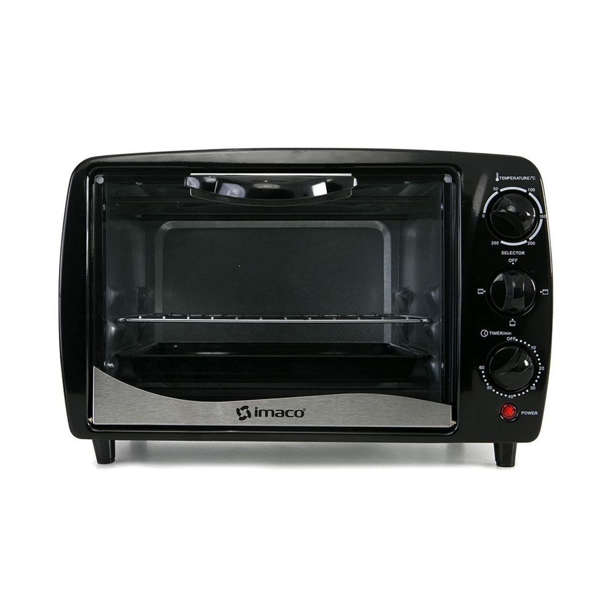 IMACO - Horno Eléctrico Imaco  De 14 Lts.  HE14S De Acero