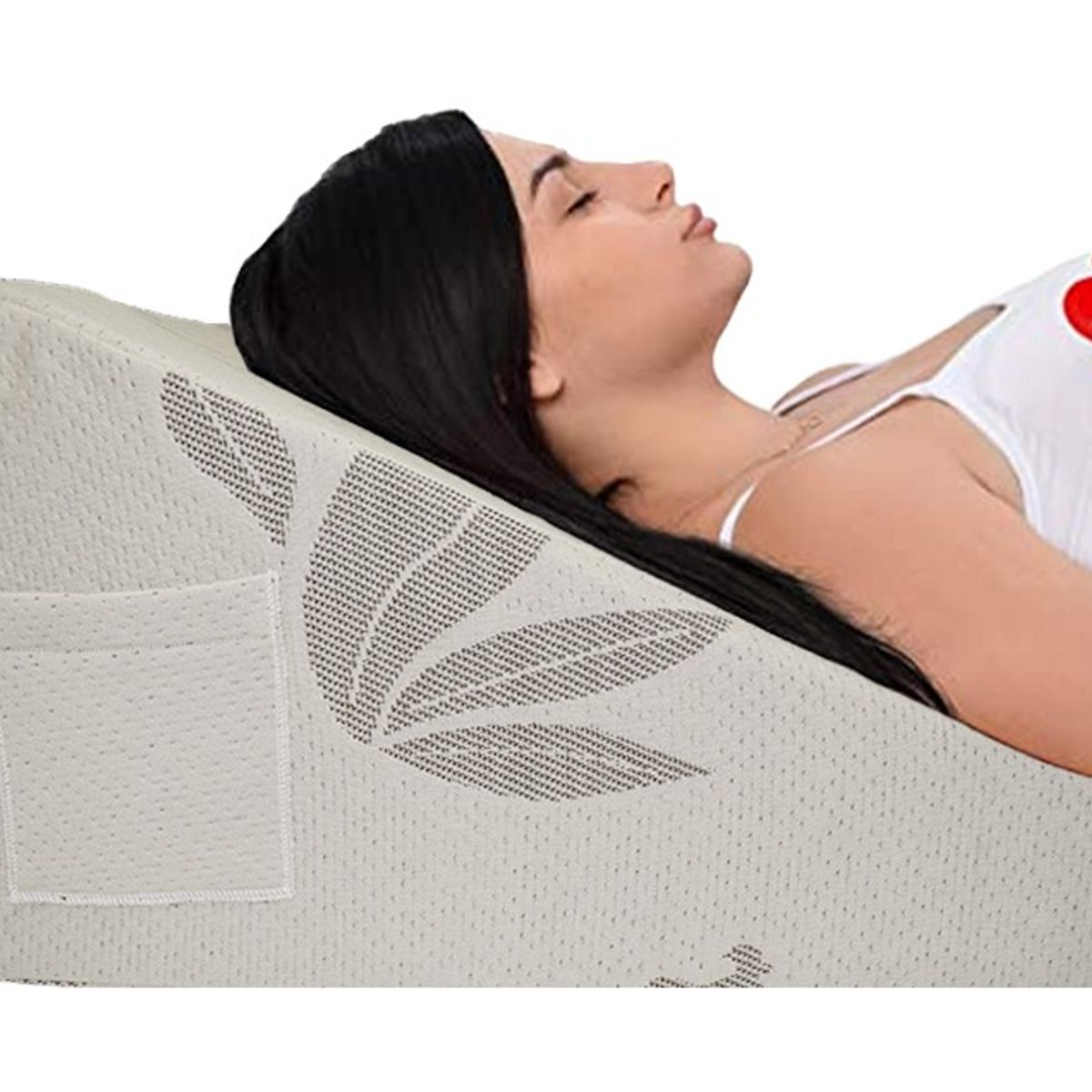 TERAFLEX - ALMOHADA COJIN ANTIREFLUJO MEMORY FOAM  ALOE VERA  64x60x30 CM