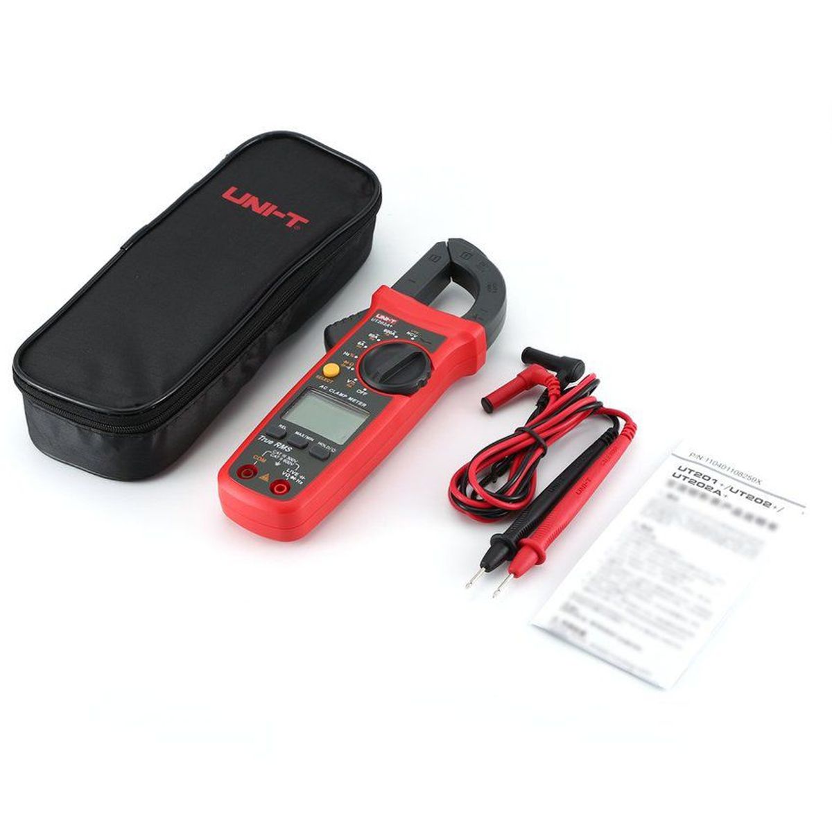 UNI T - Pinza Amperimétrica Digital Rms Real NVC UNI-T UT201+ Plus