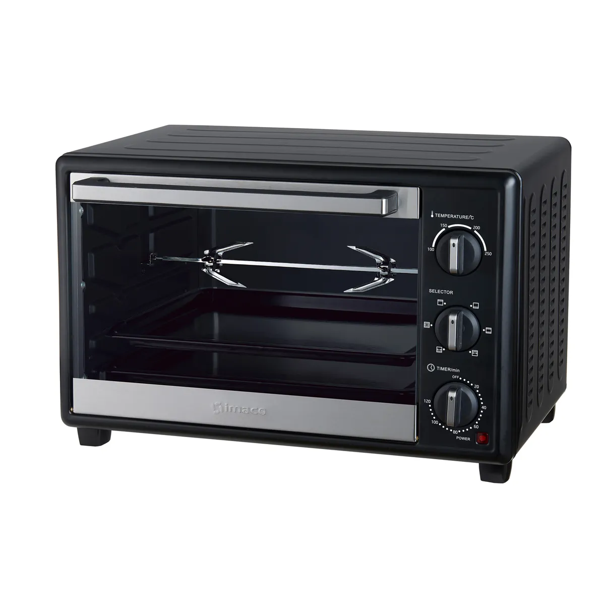 IMACO - Horno electrico con rosticero 35lts hes35r imaco - gris