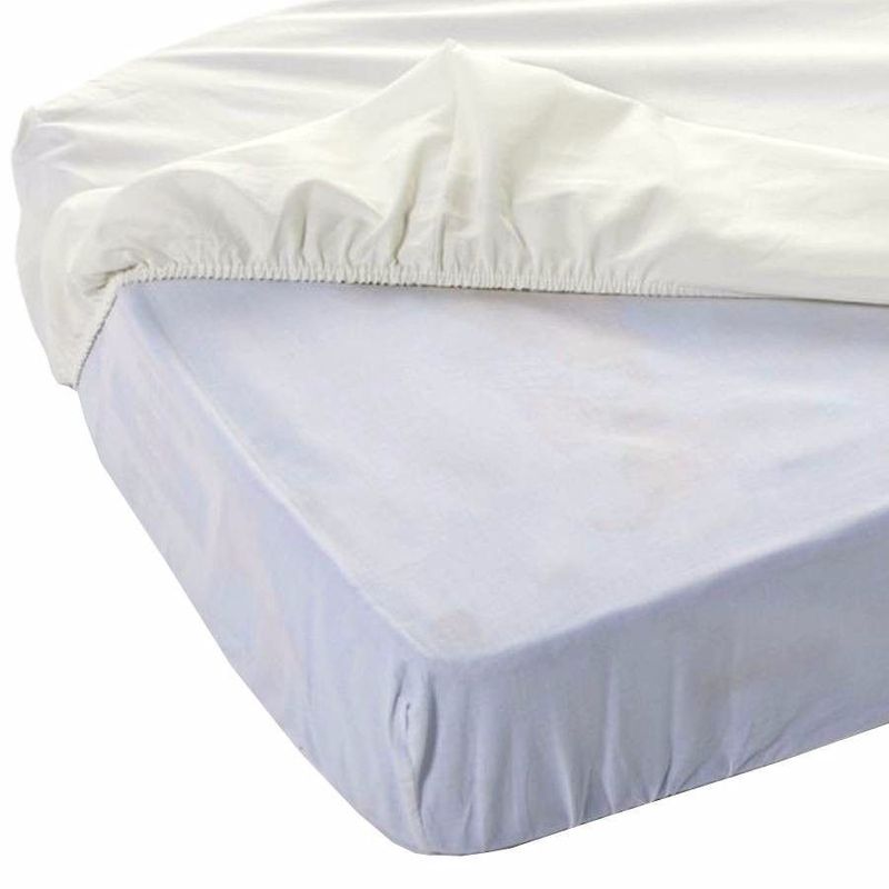 GENERICO - PROTECTOR DE COLCHON IMPERMEABLE  ANTIFLUIDOS TAMAÑO 1 PLAZA BLANCO