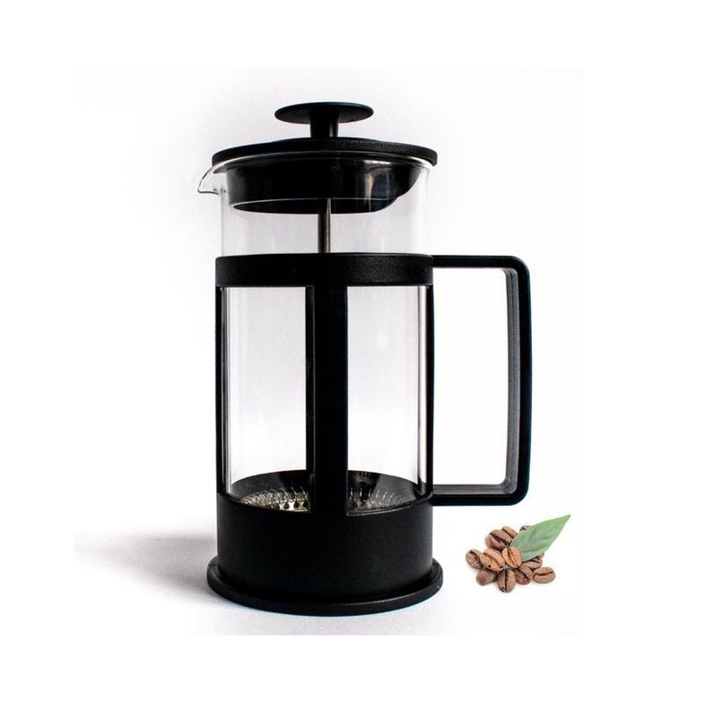GENERICO - Cafetera Prensa Francesa Piston 1 Litro Negro