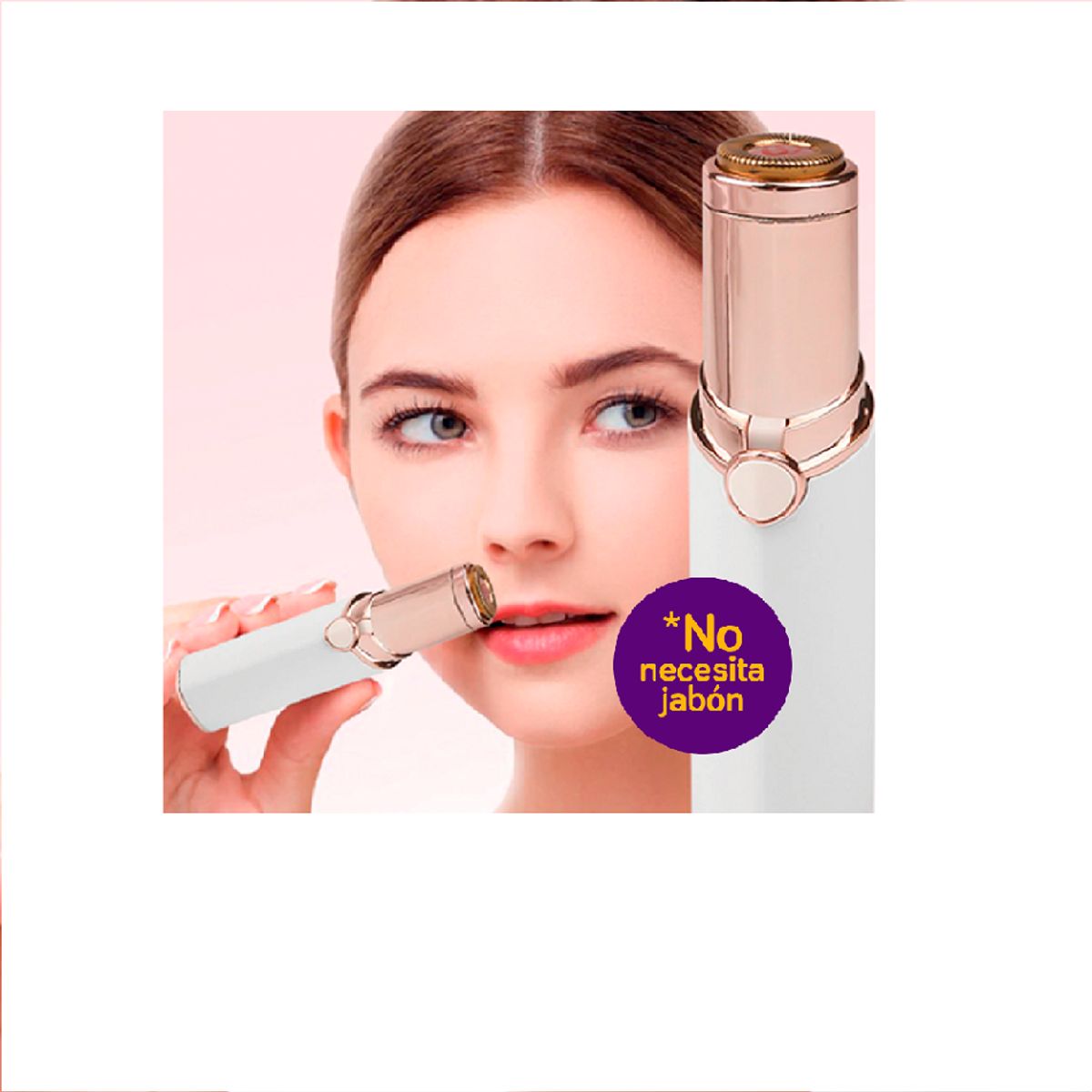 GENERICO - DEPILADOR FACIAL ELÉCTRICO INALÁMBRICO