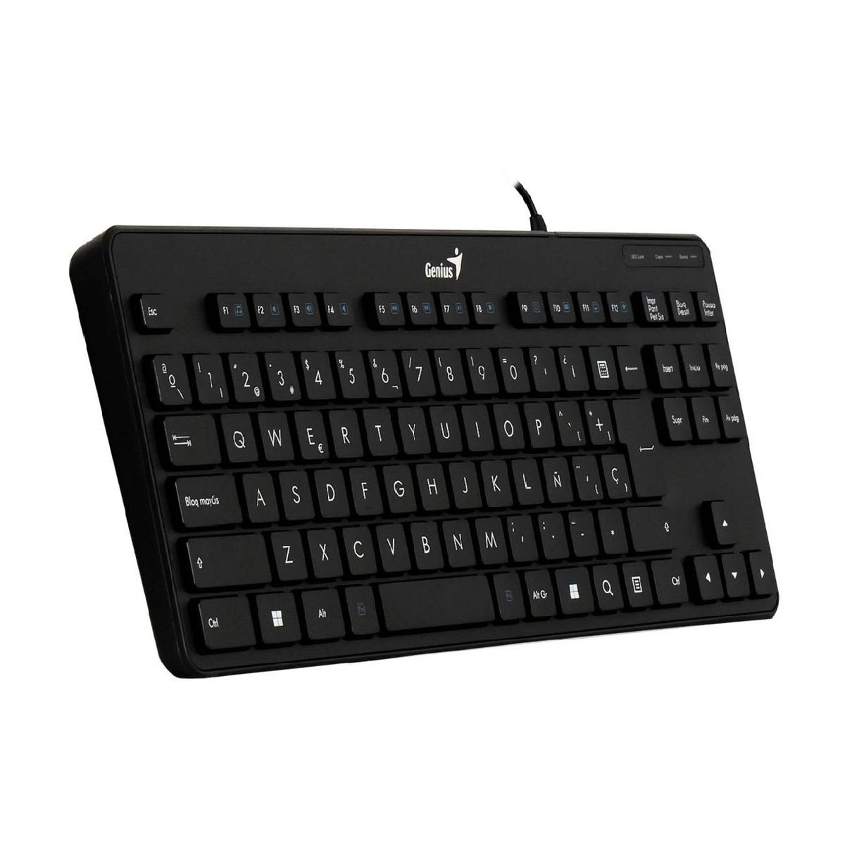 GENIUS - Teclado Genius Luxemate 110 Usb Black Sp (31300012401)