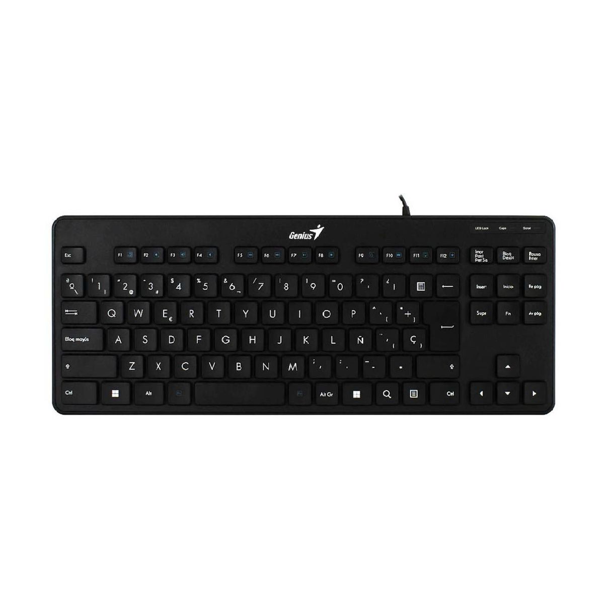 GENIUS - Teclado Genius Luxemate 110 Usb Black Sp (31300012401)