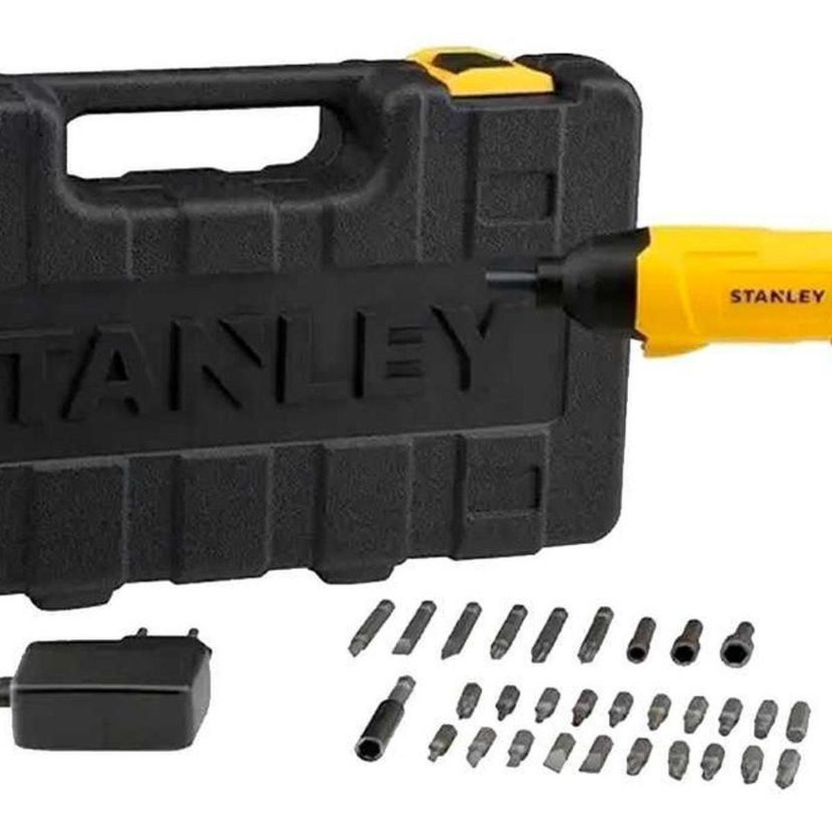 STANLEY - Atornillador 1/4" 4 V 220 Rpm + Set De 30 Piezas Stanley SCS4K-B2