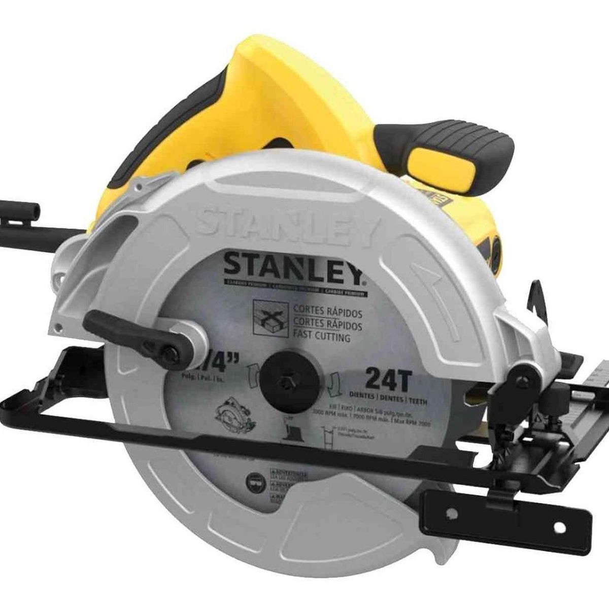 STANLEY - Sierra Circular 7 1/4" 1600W Corte en 90° 65 mm Stanley SC16-B2
