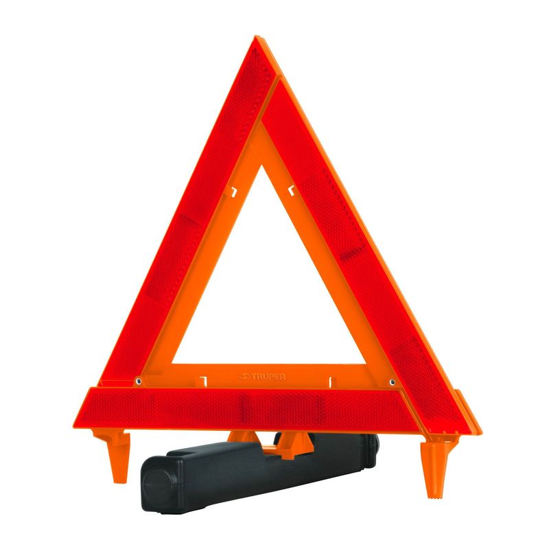 TRUPER - Triangulo de seguridad vial plegable 29 cm Truper