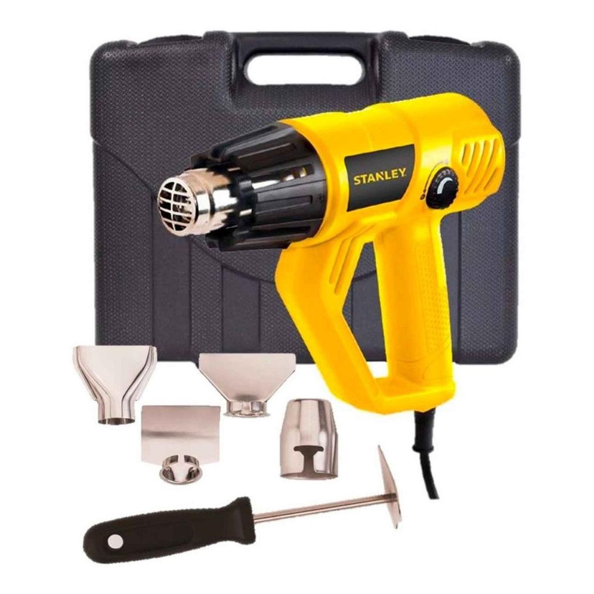 STANLEY - Pistola De Calor C/maleta Y Boquillas Stxh2000k-b2 Stanley