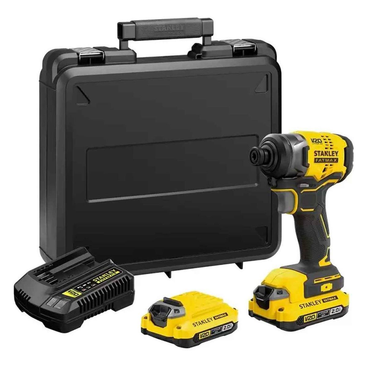 STANLEY - Atornillador De Impacto 1/4 20v 180 Nm Fatmax Sbi810d2k-b2