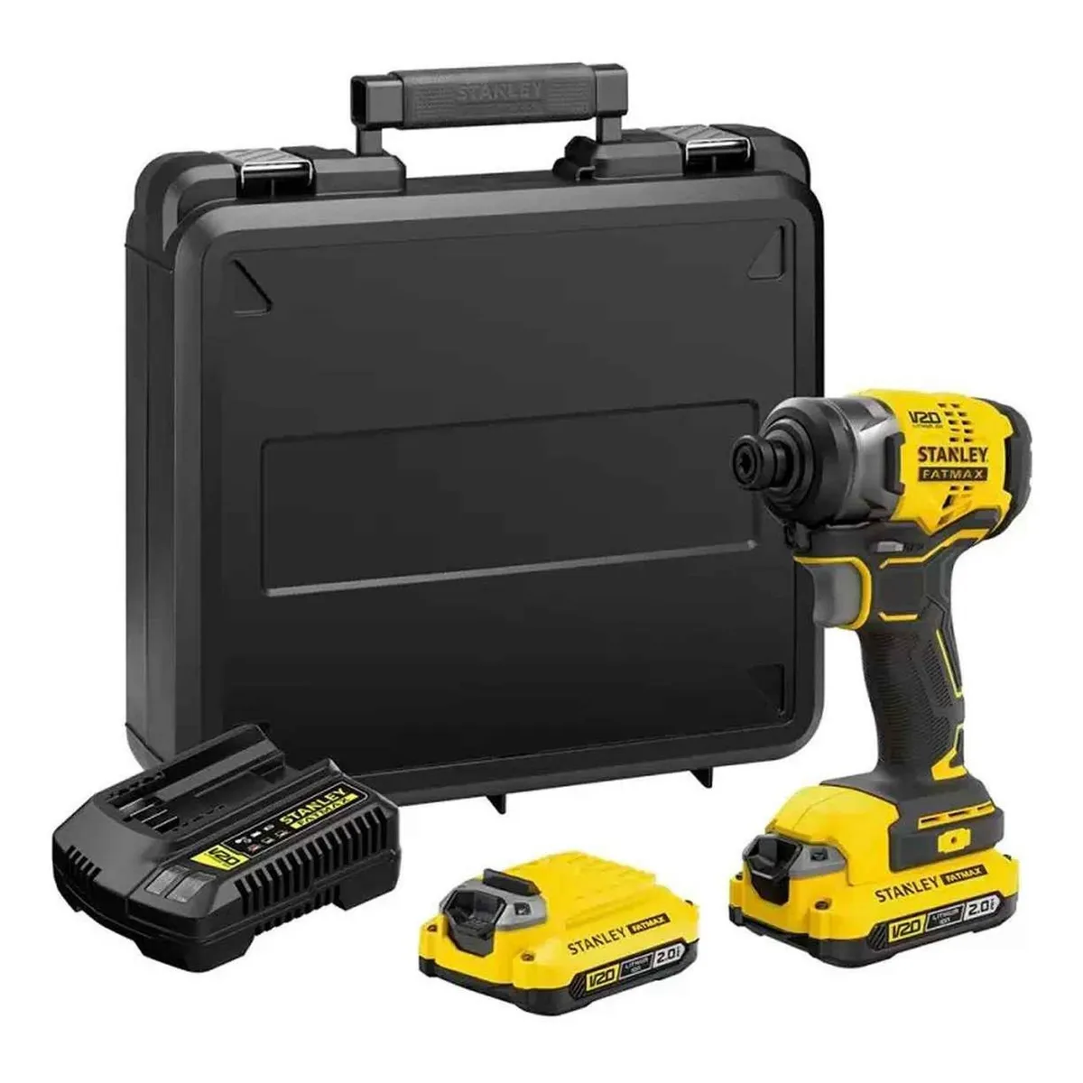 STANLEY - Atornillador De Impacto 1/4 20v 180 Nm Fatmax Sbi810d2k-b2