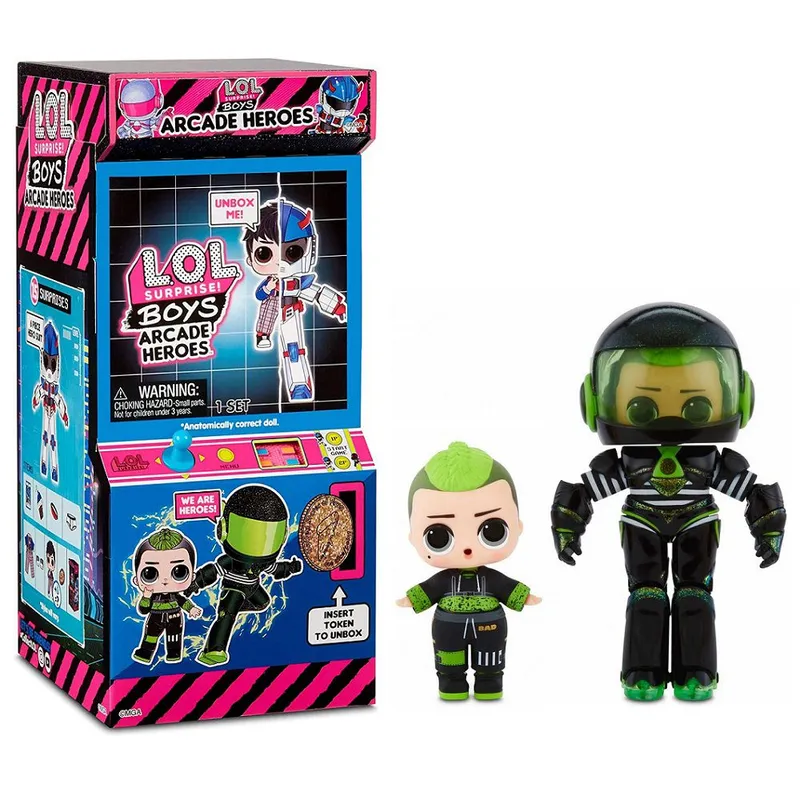 LOL SURPRISE - LOL Surprise Boys Arcade Heroes - Serie 1