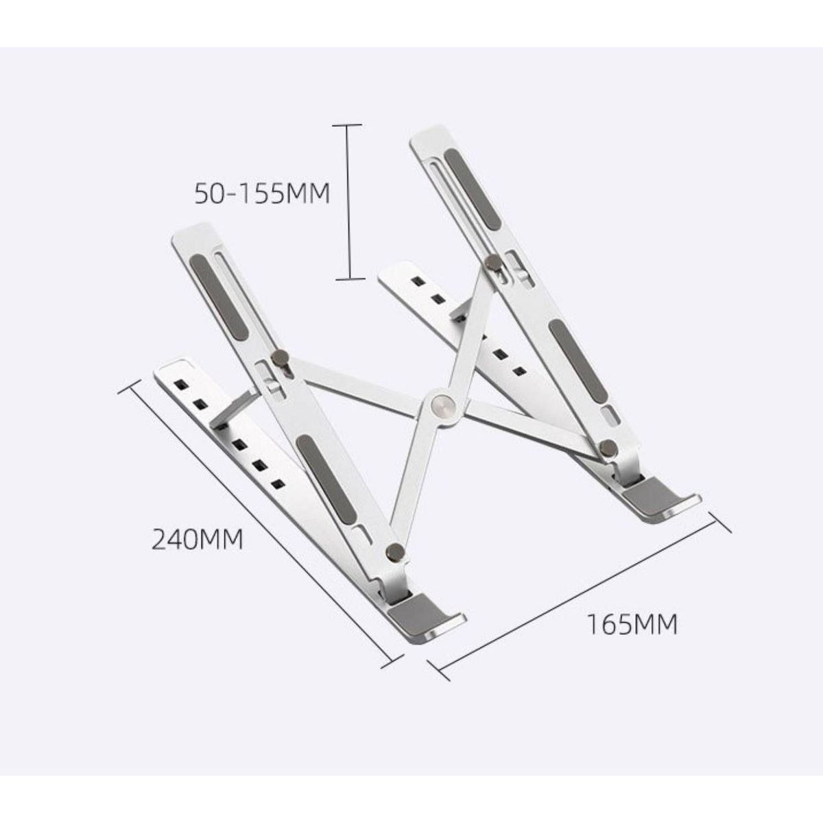 GENERICO - SOPORTE DE ALUMINIO PARA LAPTOP
