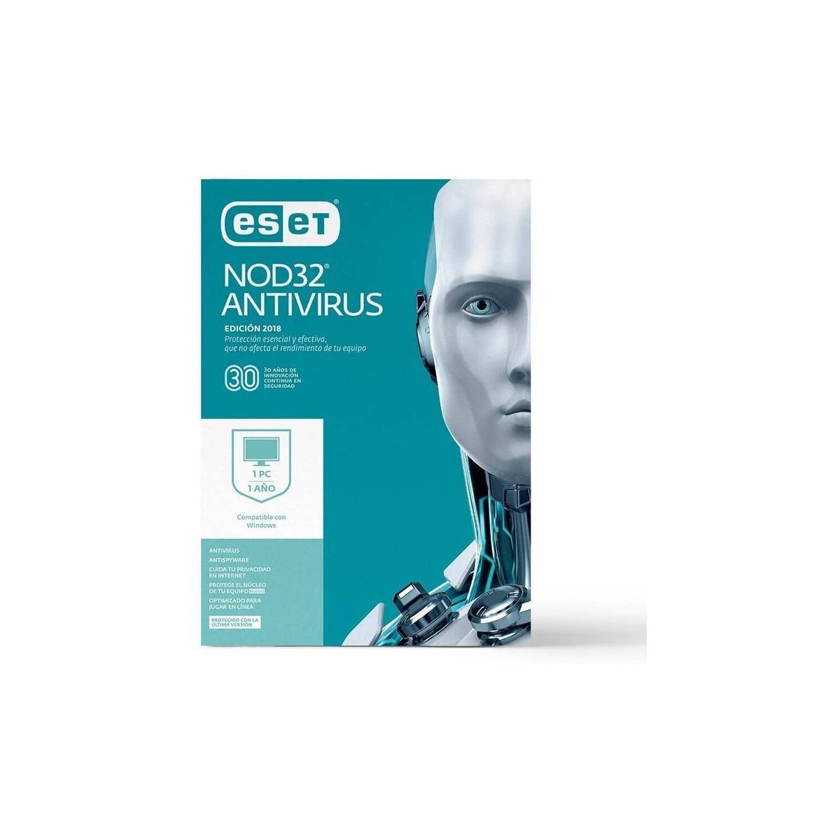ESET - Antivirus eset nod32 2021 1 pc 12 meses