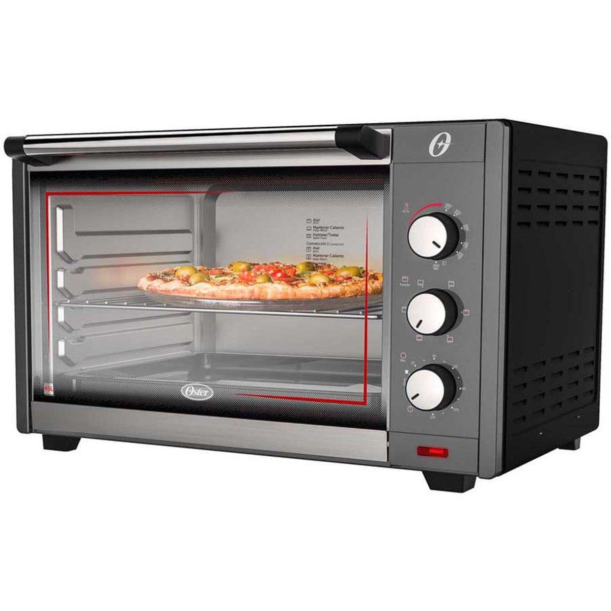 OSTER - Horno tostador oster tssttv0045-053 - silver