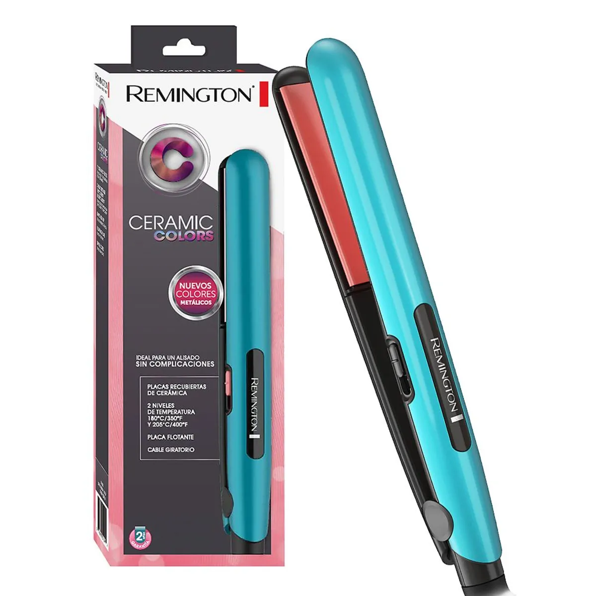REMINGTON - Plancha Alisadora Remington S1520 Ceramic Colors