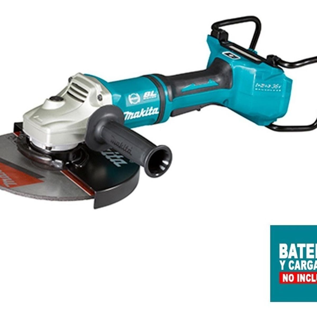 MAKITA - Makita Esmeril Angular 9"  18Vx2 BL XPT AWS FE Sin Bat Ni Carg
