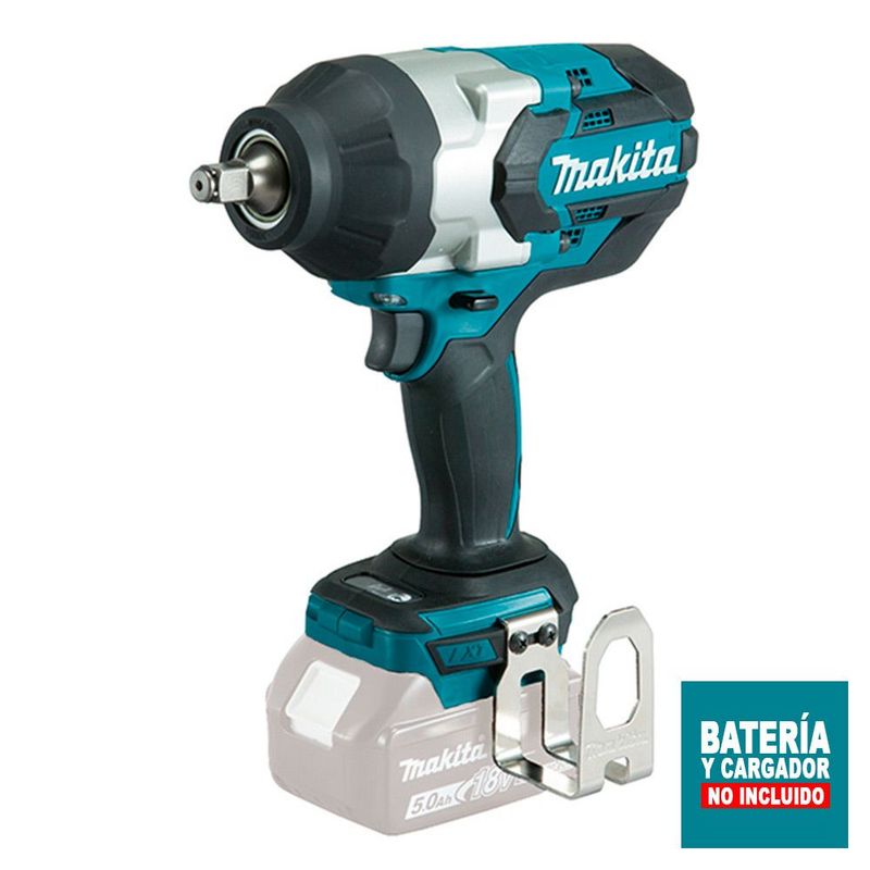 Makita XWT07Z LXT Llave De Impacto Cuadrada Sin Escobillas De Iones De Litio Sin Escobillas De Alto Esfuerzo De Torsión Sin Cables, 18 V/3/4 Pulgadas