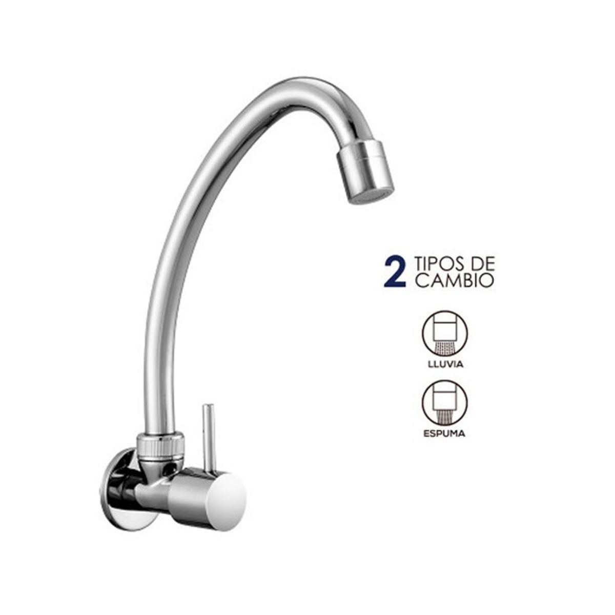 VAINSA - Llave lavadero a la pared Bali hecho en bronce Vainsa