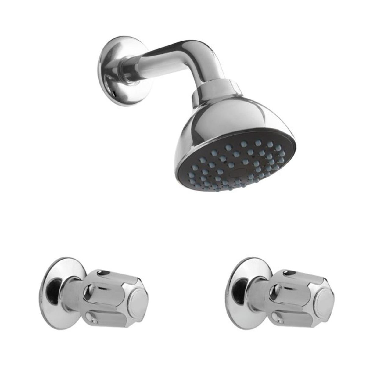 ITALGRIF - Mezcladora Ducha Cromado - Bávaro con salida Barú Italgrif