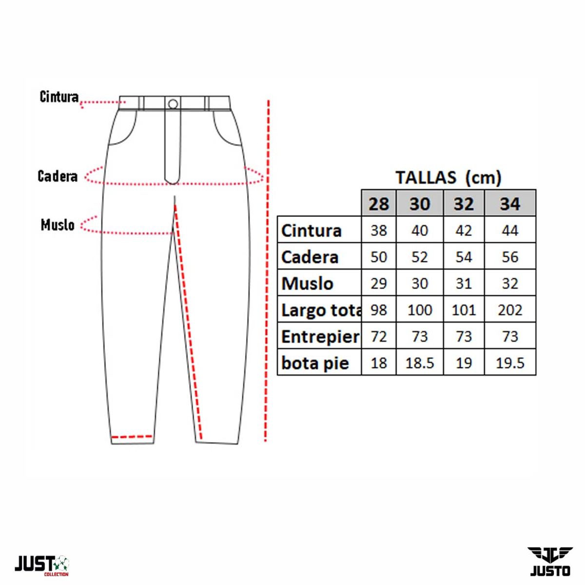 JUST - PANTALON DRILL PARA HOMBRE - CAMELLO