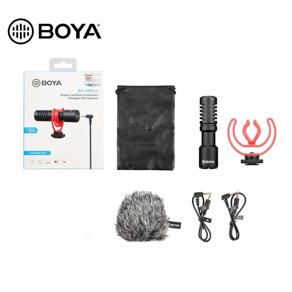 BOYA - Micrófono Boya BY-MM1 PLUS - Original