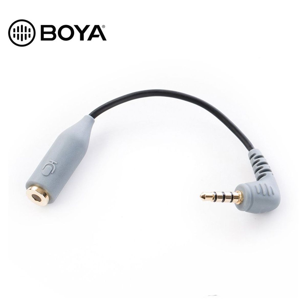 BOYA - Adaptador Boya BY-CIP2  TRS a TRRS - Original