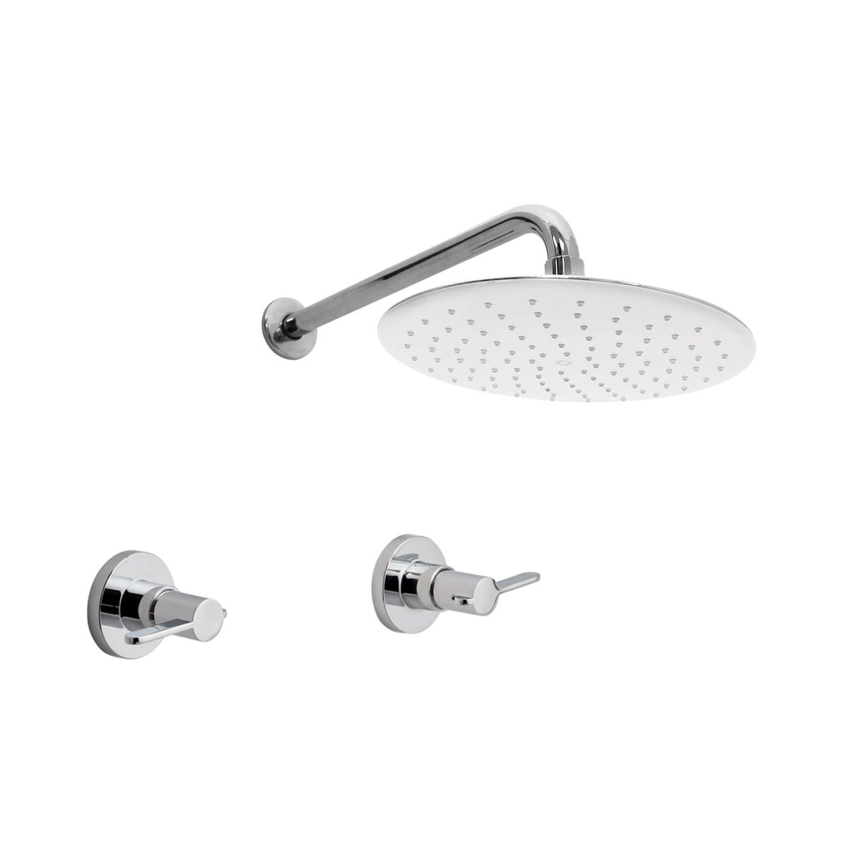 ITALGRIF - Mezcladora para ducha cartagena con salida española cromado Italgrif