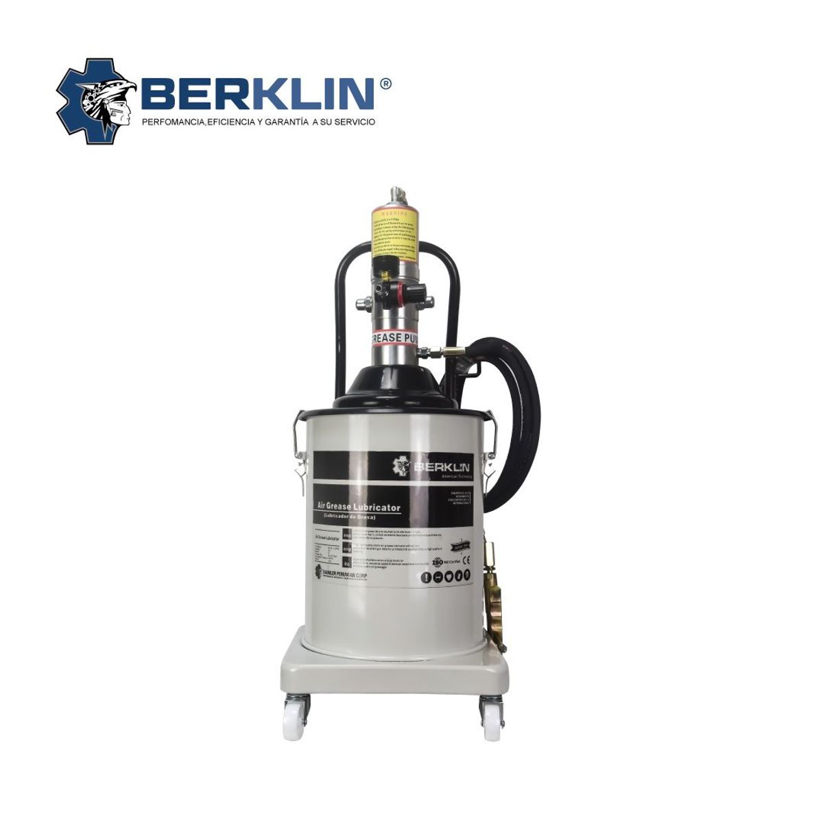 BERKLIN - Engrasadora Neumática de 20 Litros