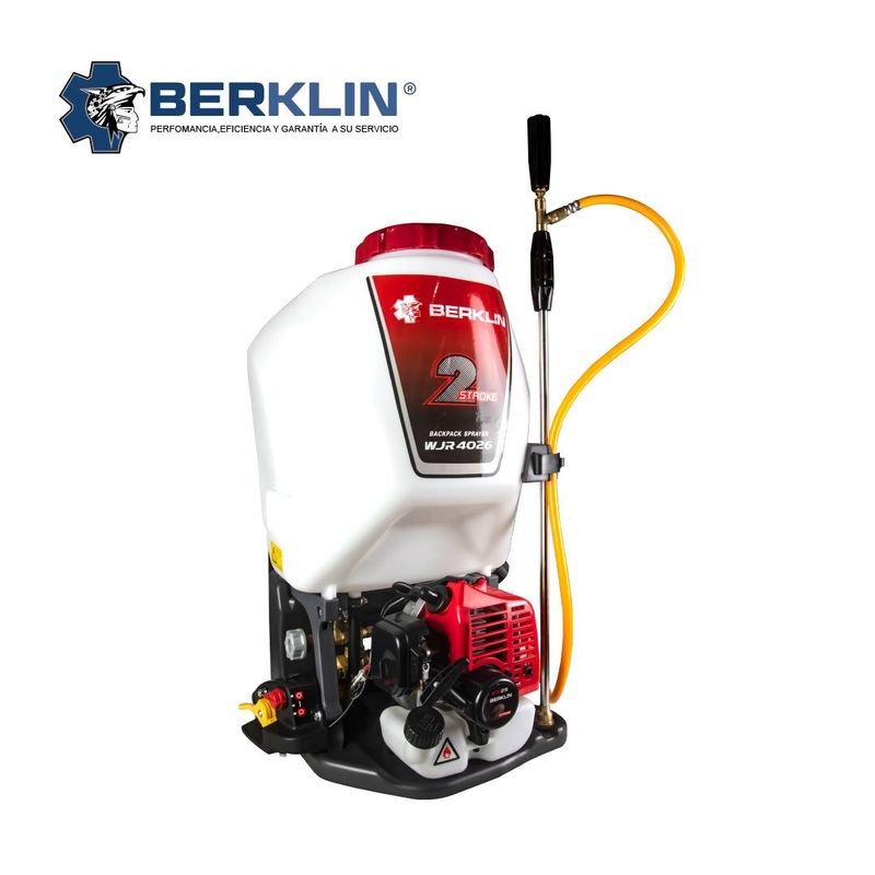BERKLIN - MOCHILA FUMIGADORA CON MOTOR DE 2 TIEMPOS